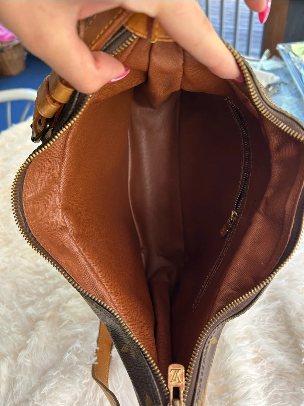 Louis Vuitton Boulogne 35 Monogram Shoulder Bag